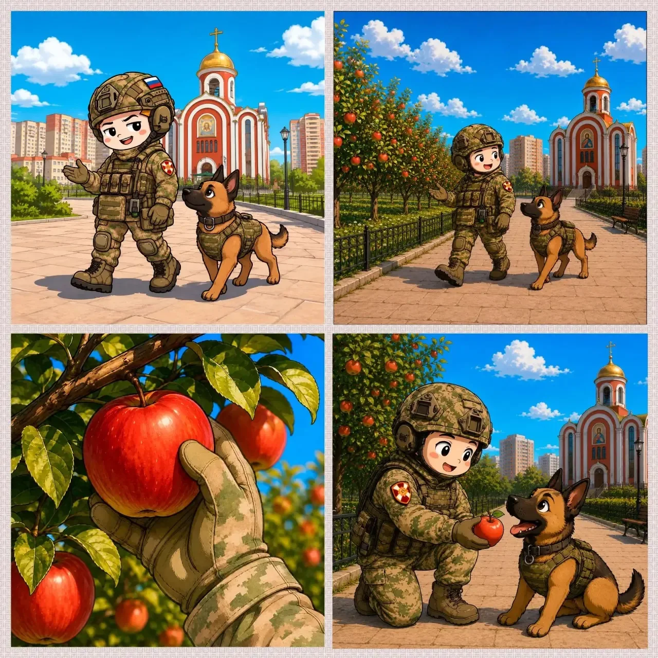 Изображение из сообщения канала