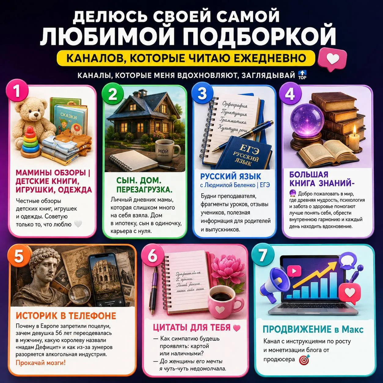 Изображение из сообщения канала