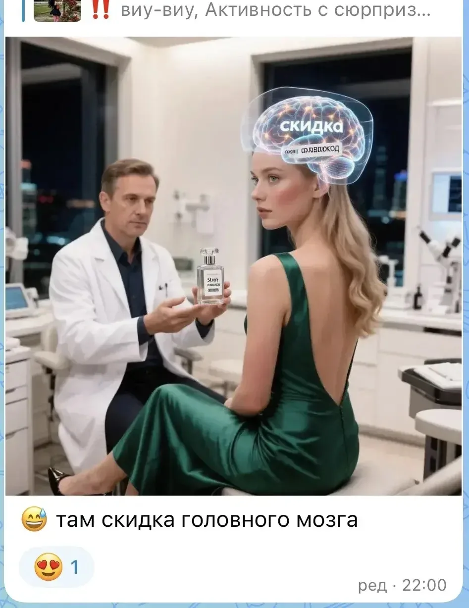 Изображение из сообщения канала