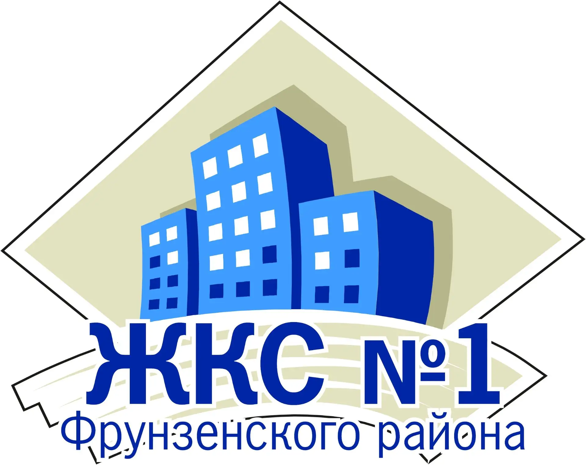 Логотип канала ЖКС-1 Фрунзенского района Санкт-Петербурга