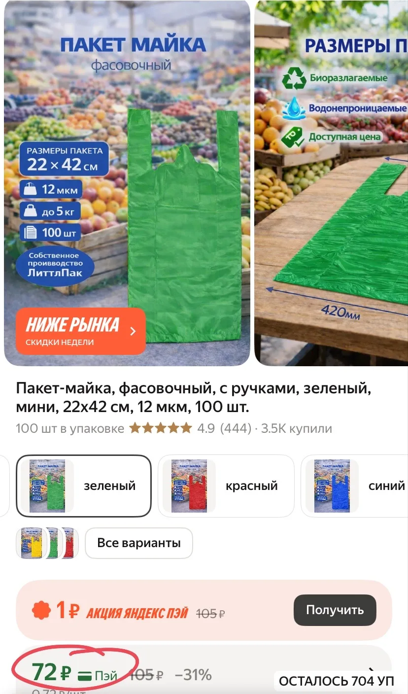Изображение из сообщения канала