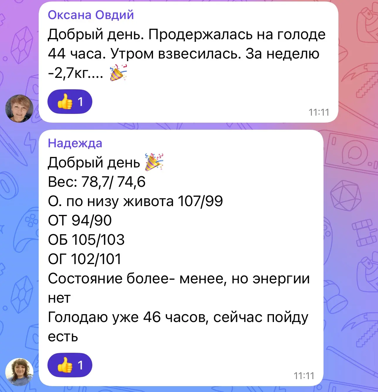 Изображение из сообщения канала