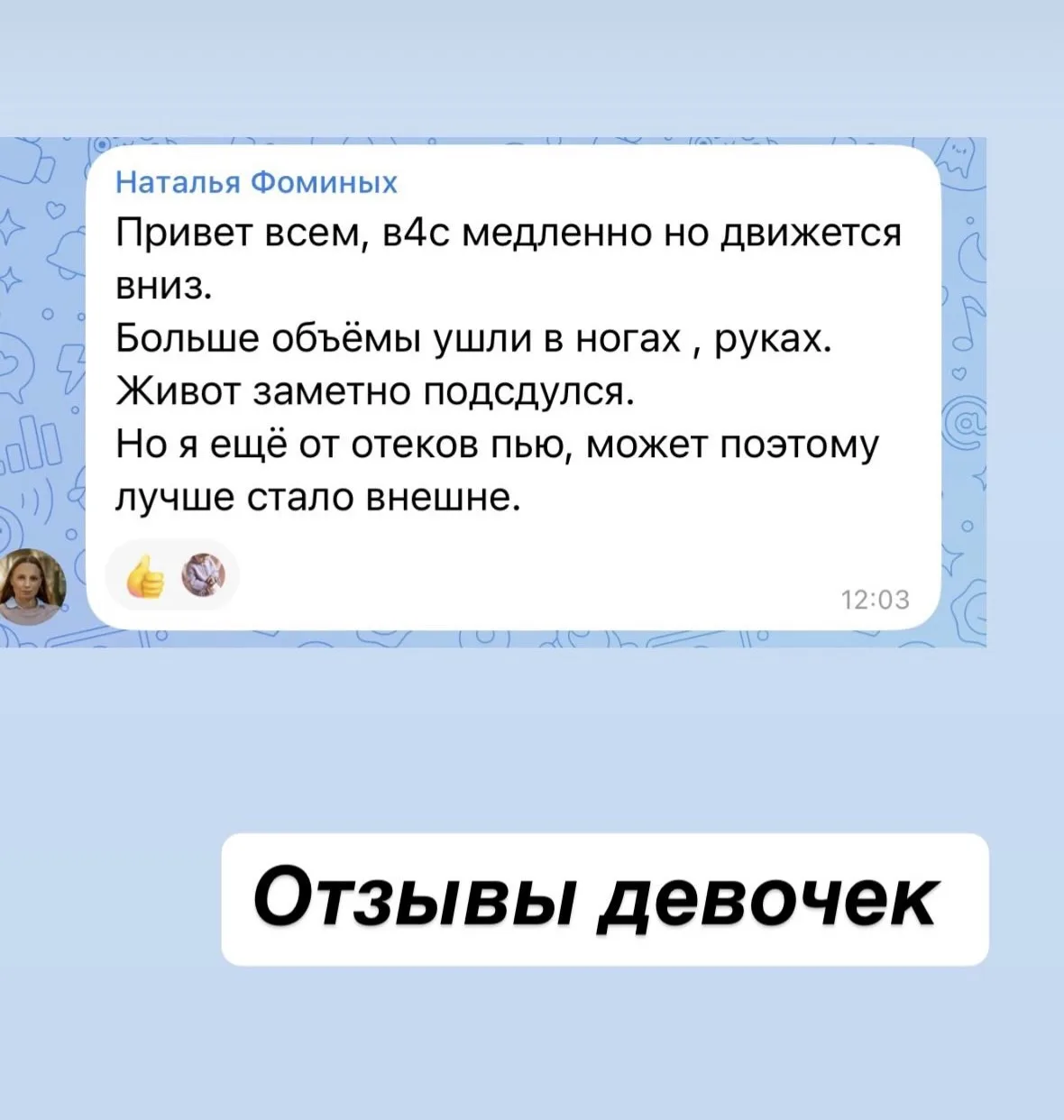 Изображение из сообщения канала