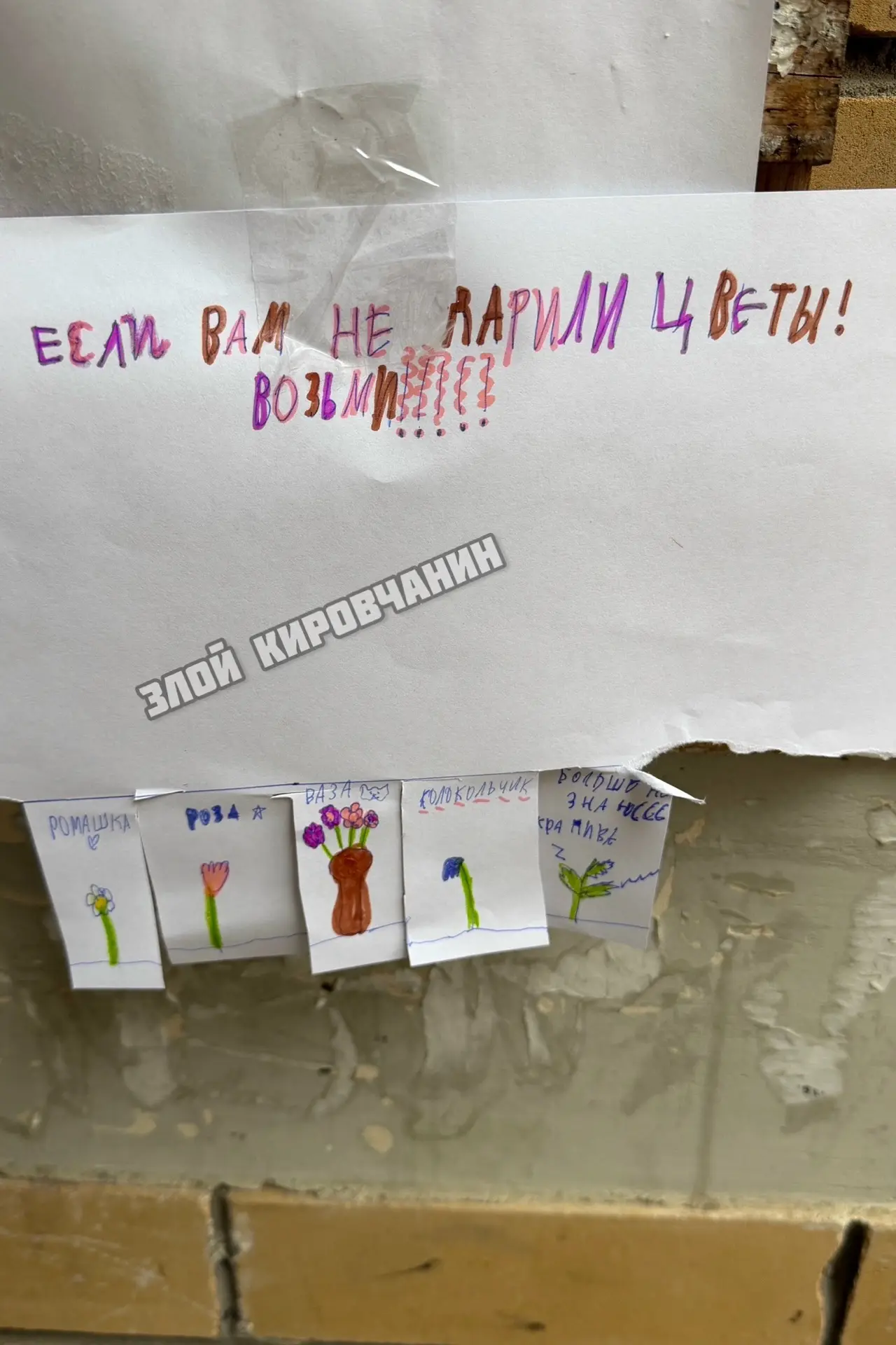 Изображение из сообщения канала