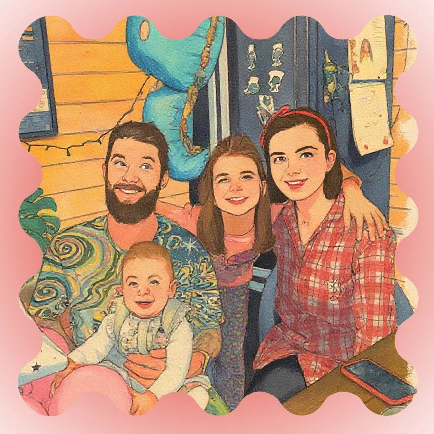 Логотип канала Семейная Мастерская Флип-Флоп