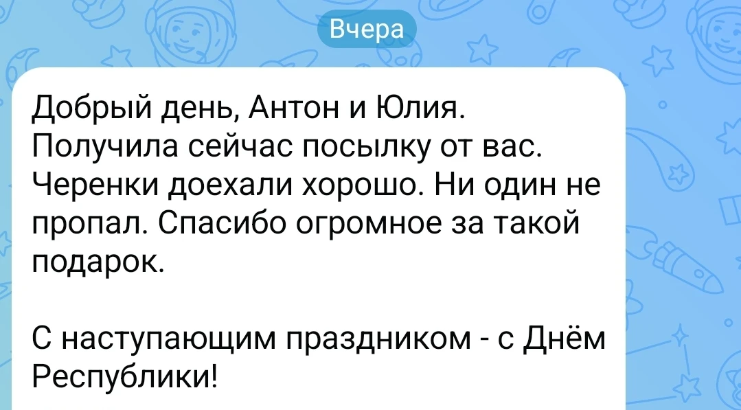 Изображение из сообщения канала