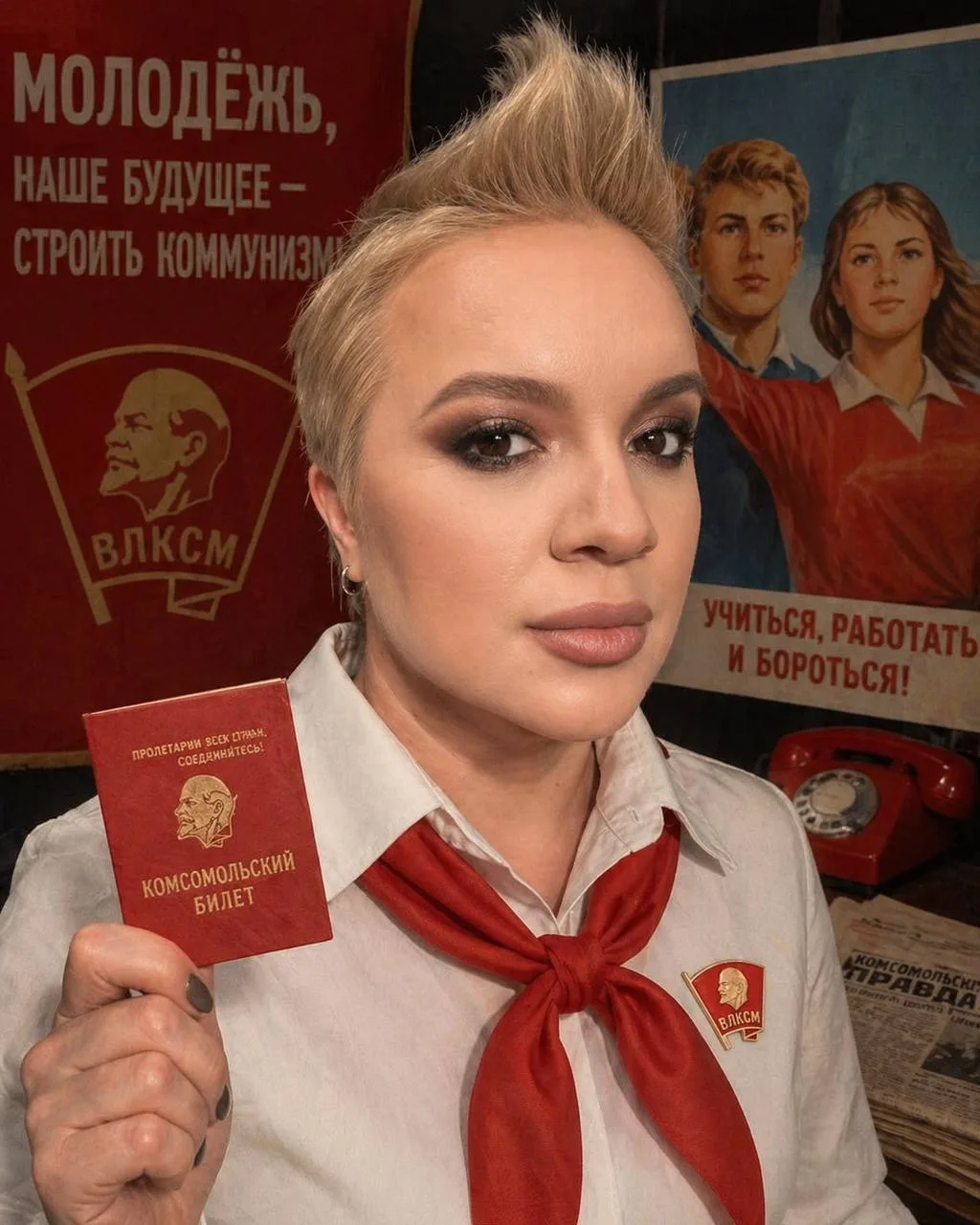 Изображение из сообщения канала
