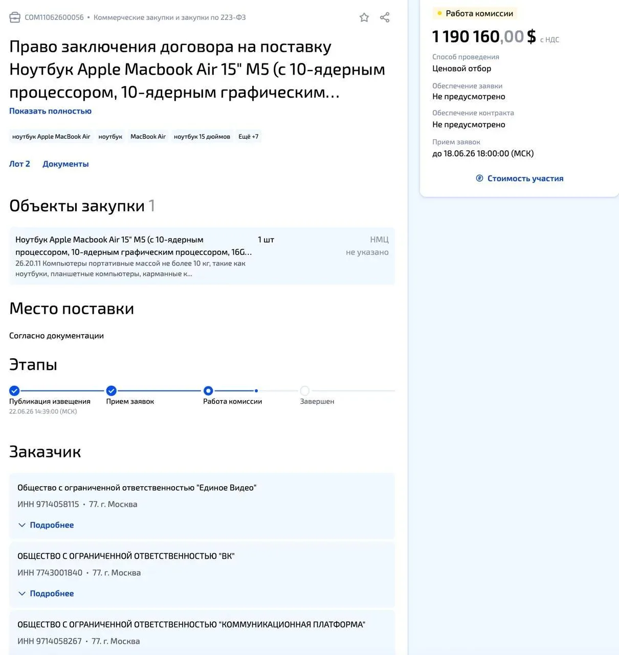 Изображение из сообщения канала