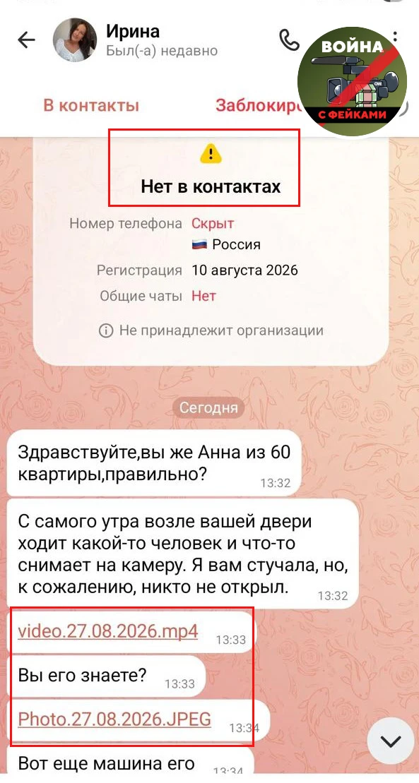 Изображение из сообщения канала