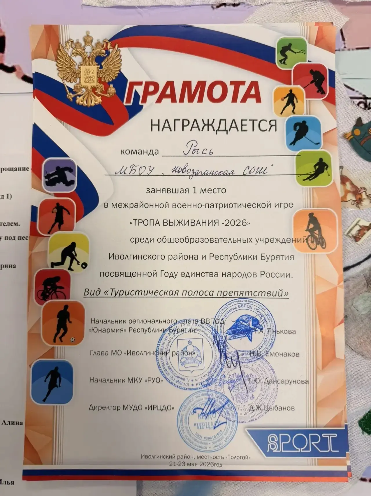 Изображение из сообщения канала