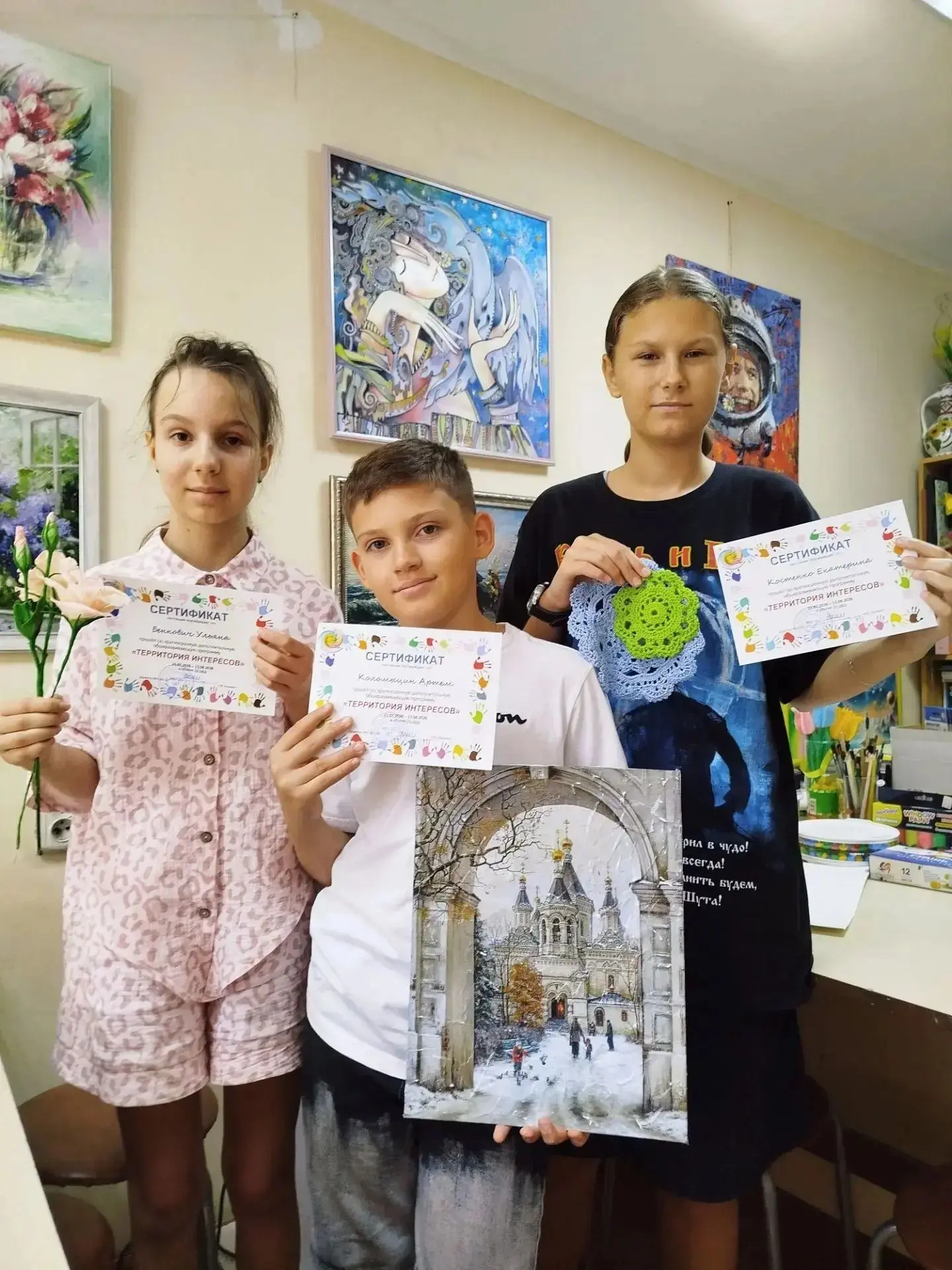 Изображение из сообщения канала