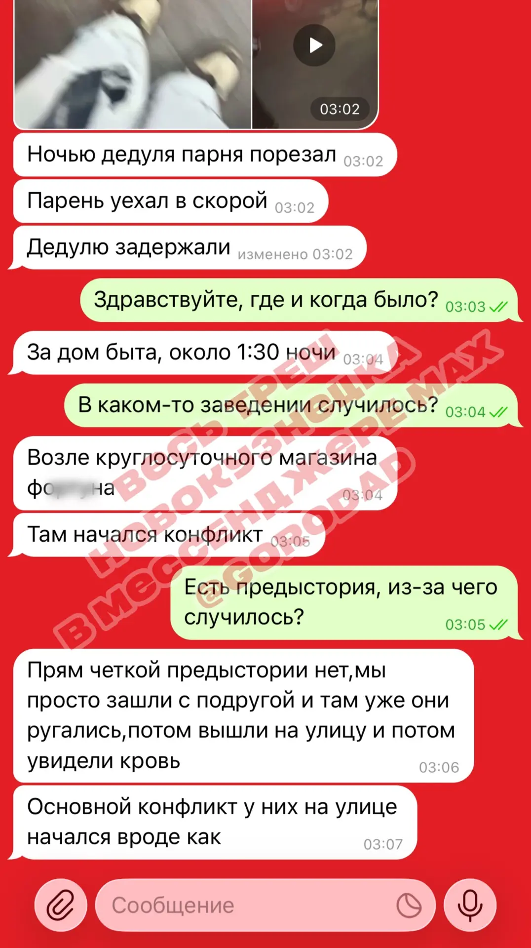 Изображение из сообщения канала