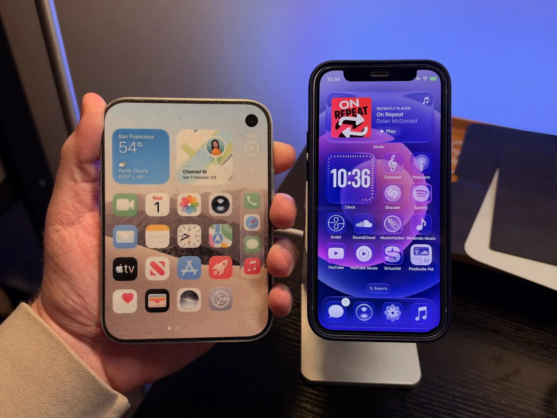 Изображение из сообщения канала