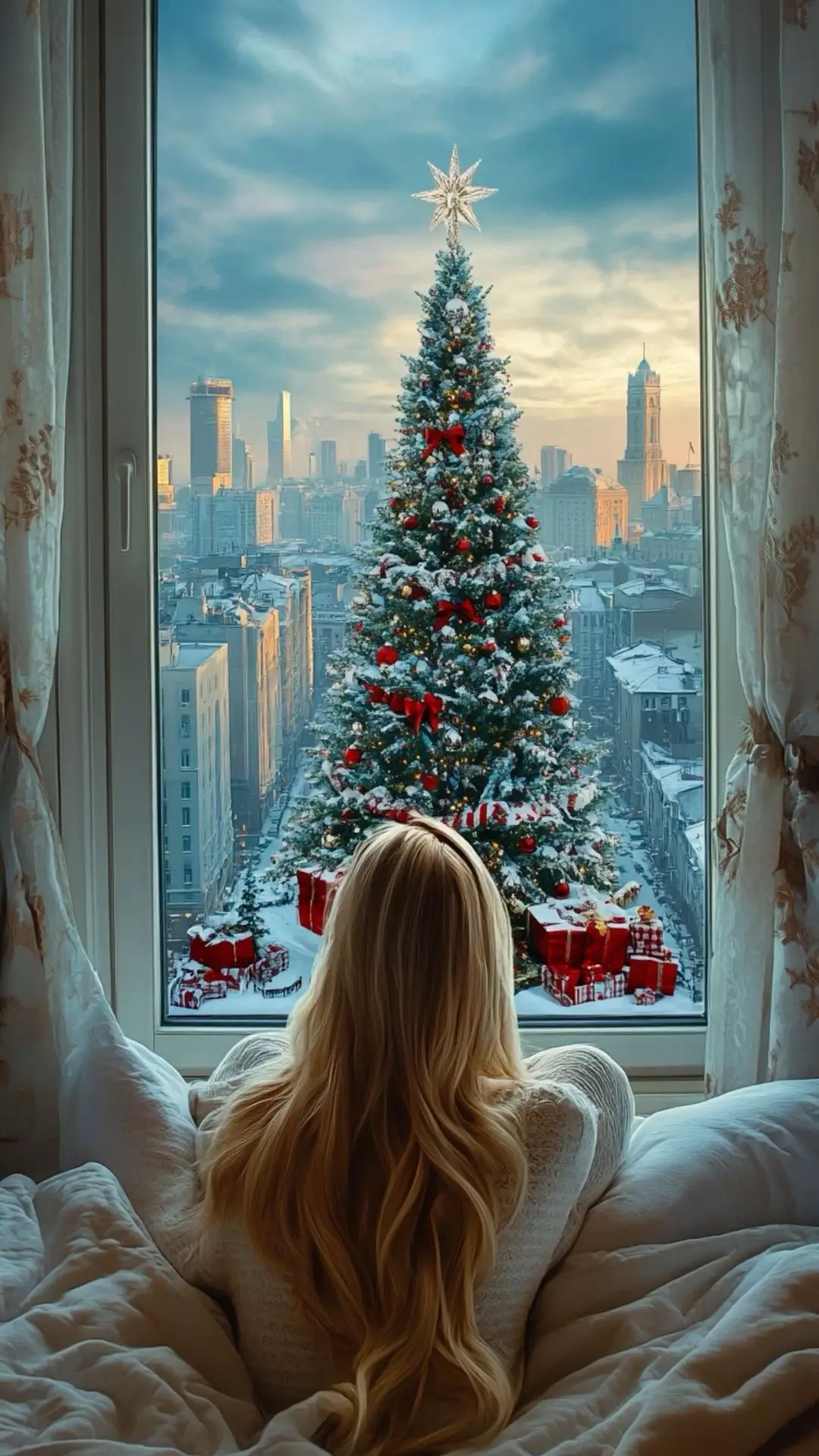 Счастливая девушка | Новый год