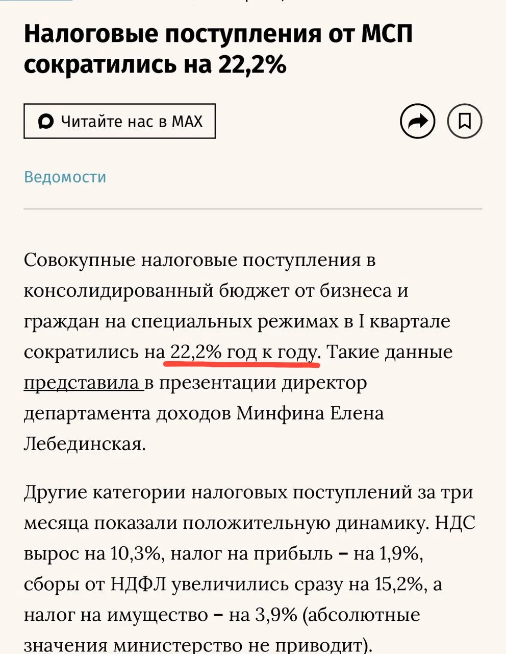 Изображение из сообщения канала