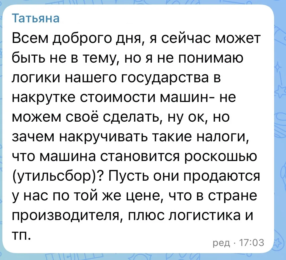 Изображение из сообщения канала