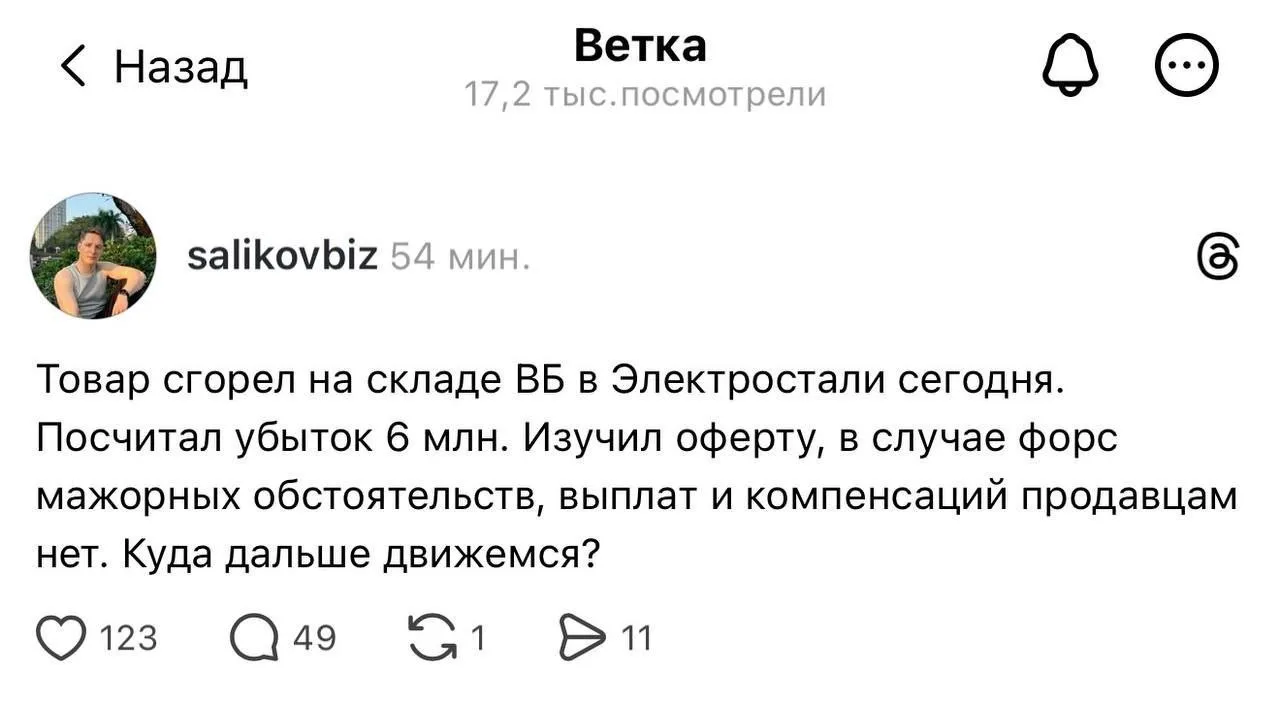 Изображение из сообщения канала