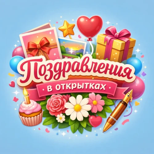 Поздравления в открытках
