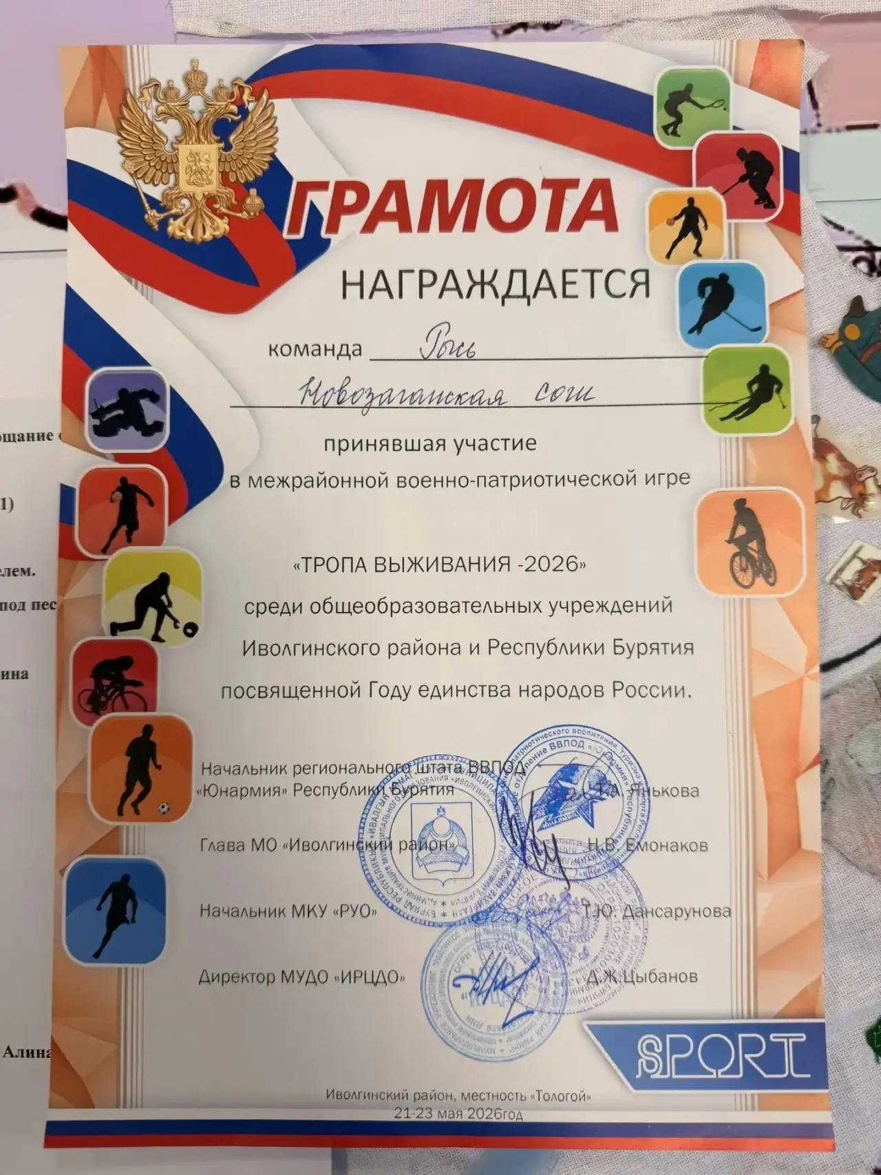 Изображение из сообщения канала