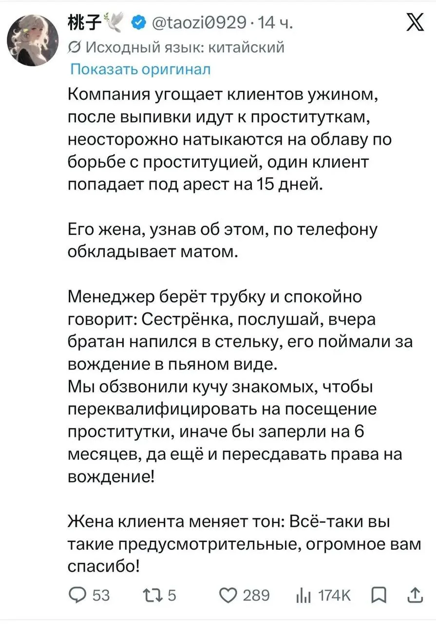 Изображение из сообщения канала