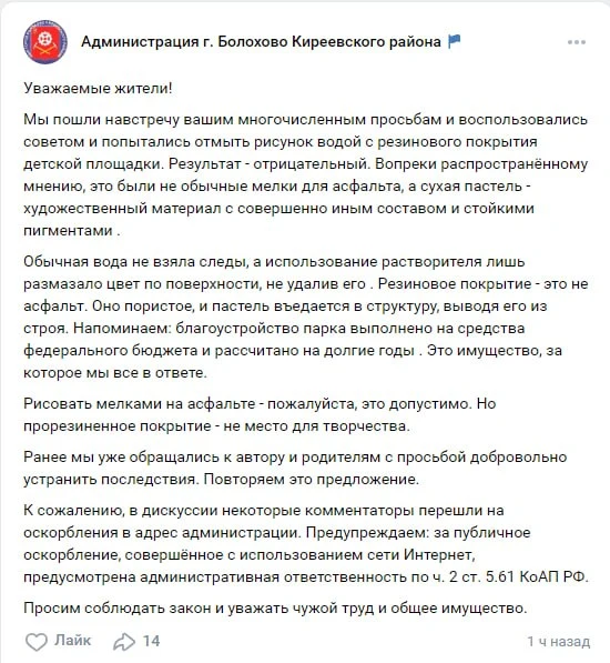 Изображение из сообщения канала