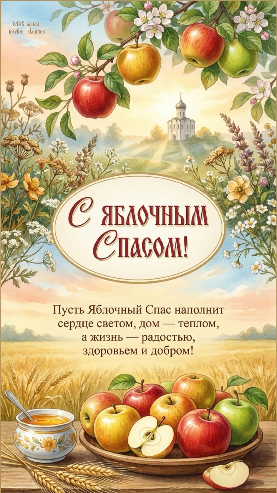 Изображение из сообщения канала