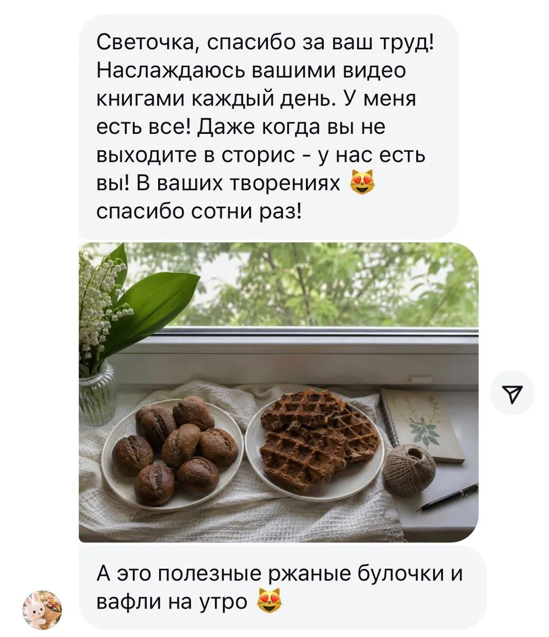 Изображение из сообщения канала