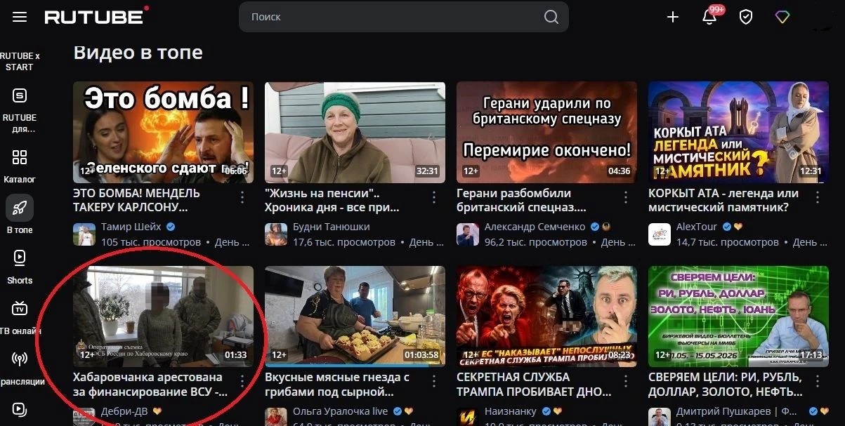 Изображение из сообщения канала