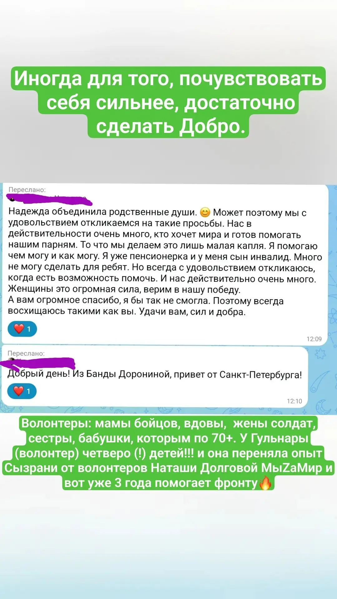 Изображение из сообщения канала
