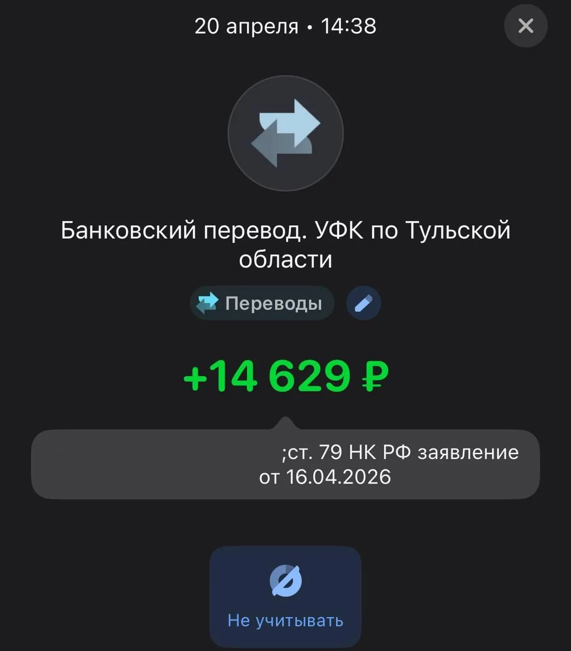 Изображение из сообщения канала