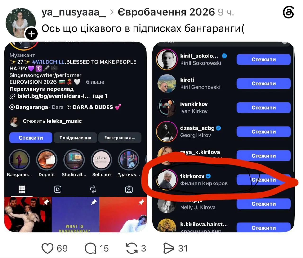 Изображение из сообщения канала