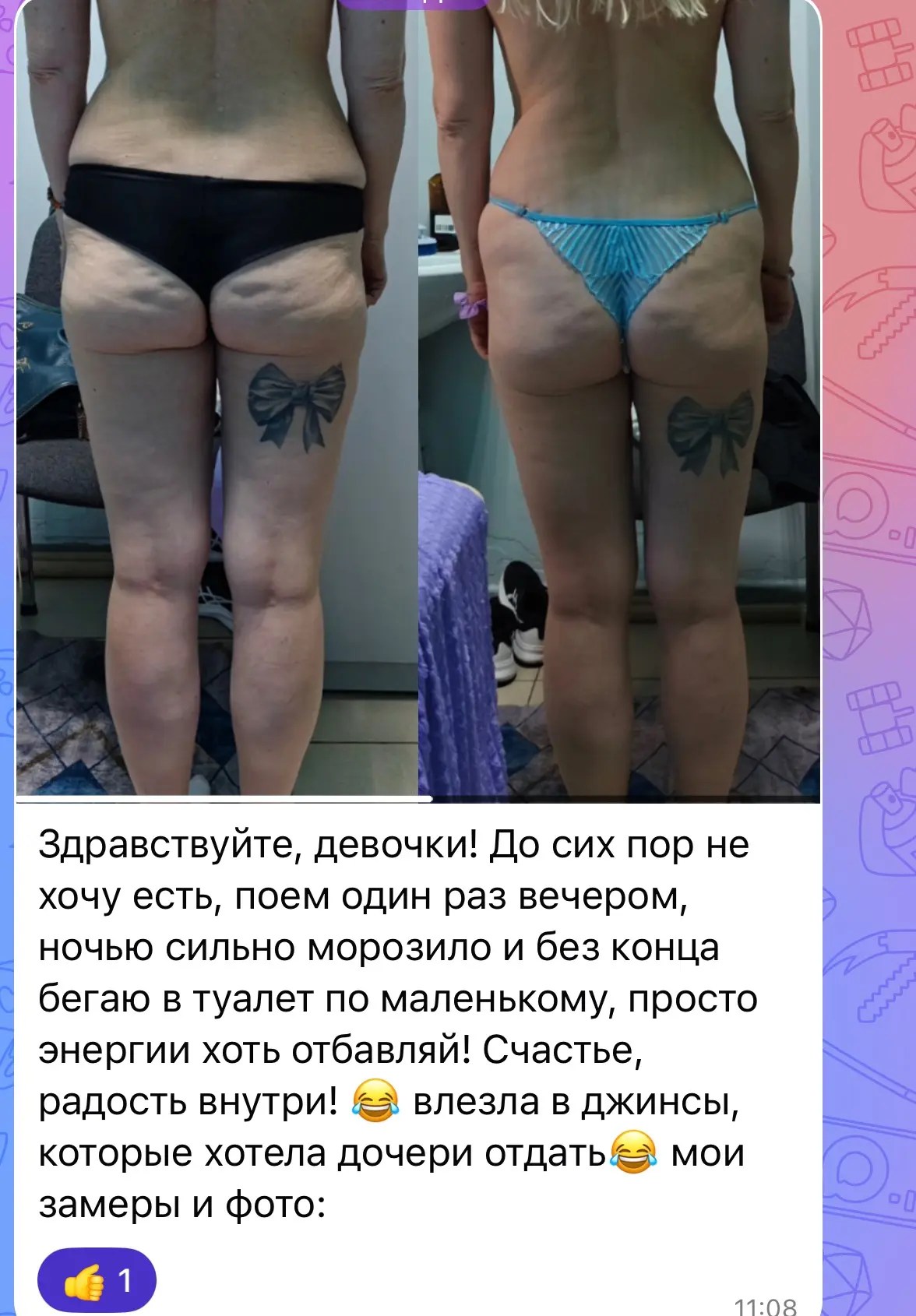Изображение из сообщения канала