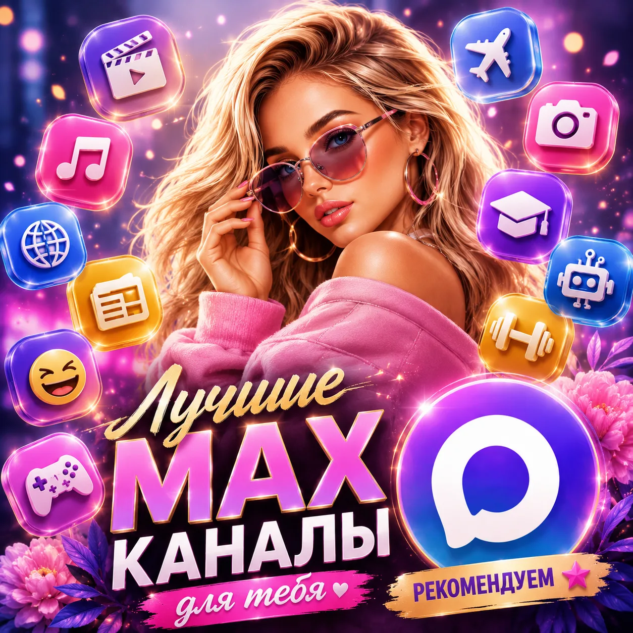 Изображение из сообщения канала