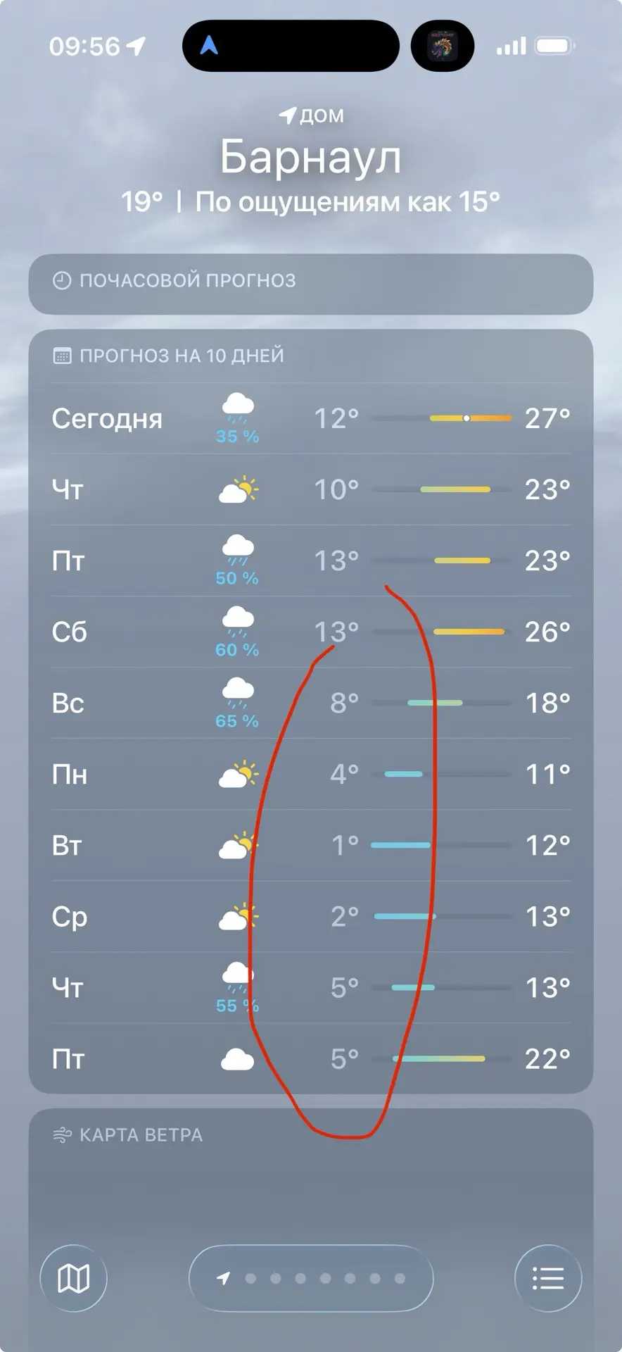 Изображение из сообщения канала