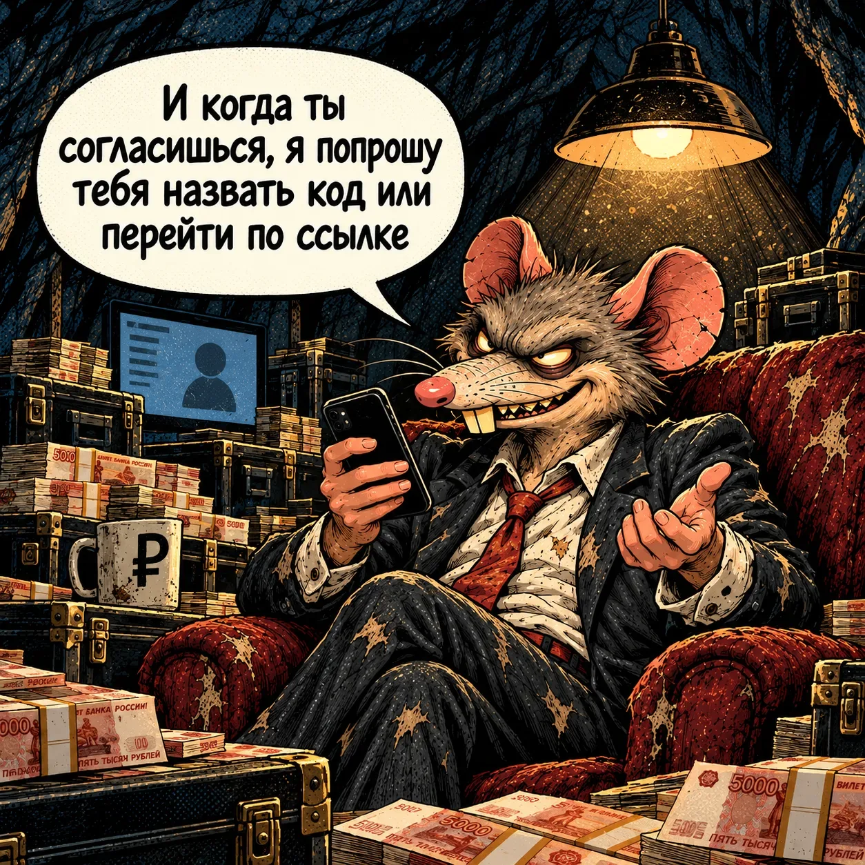 Изображение из сообщения канала