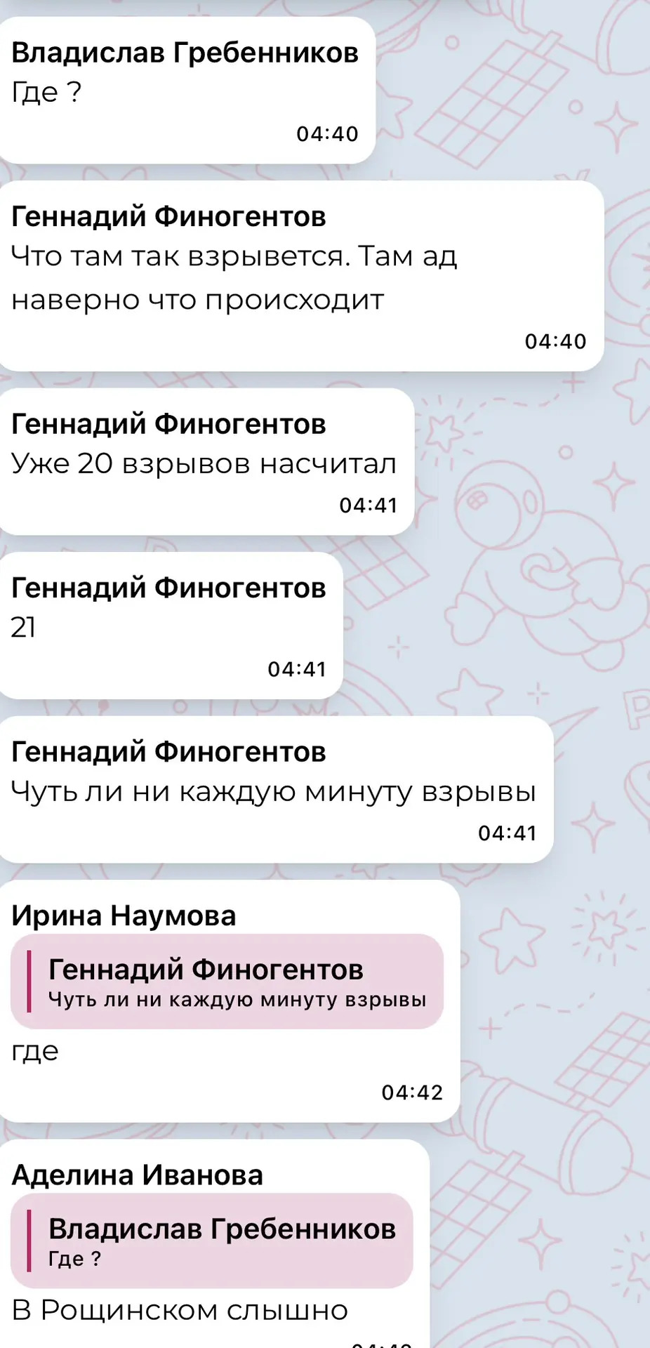 Изображение из сообщения канала