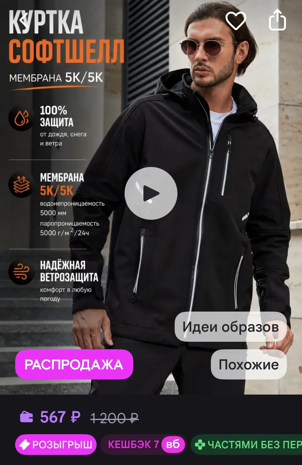 Изображение из сообщения канала