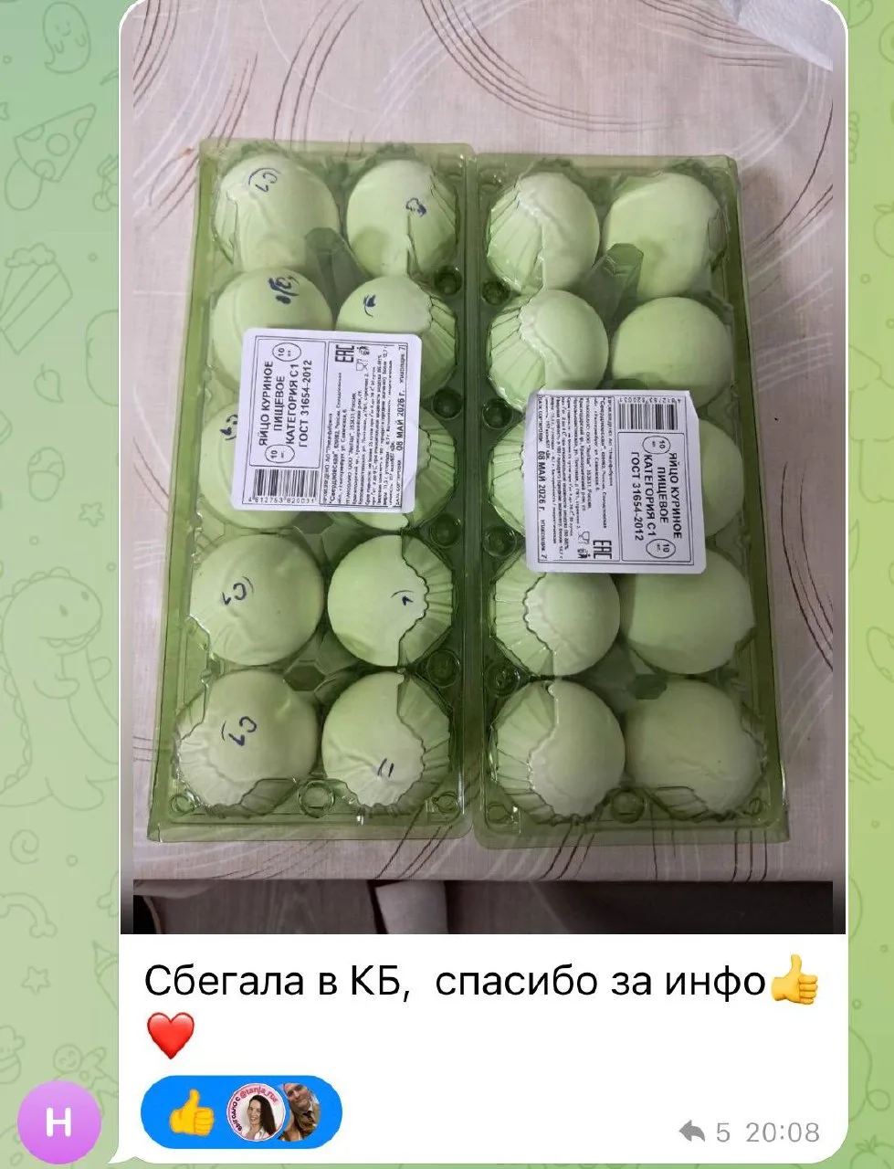 Изображение из сообщения канала
