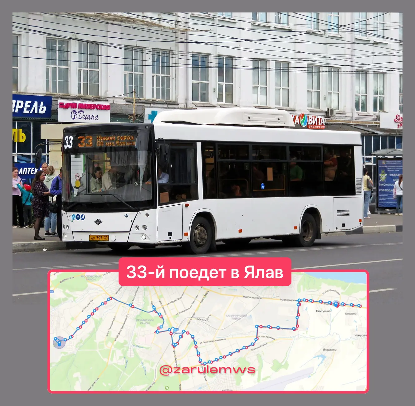 Изображение из сообщения канала