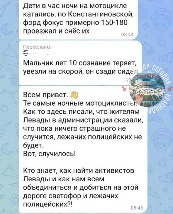 Изображение из сообщения канала