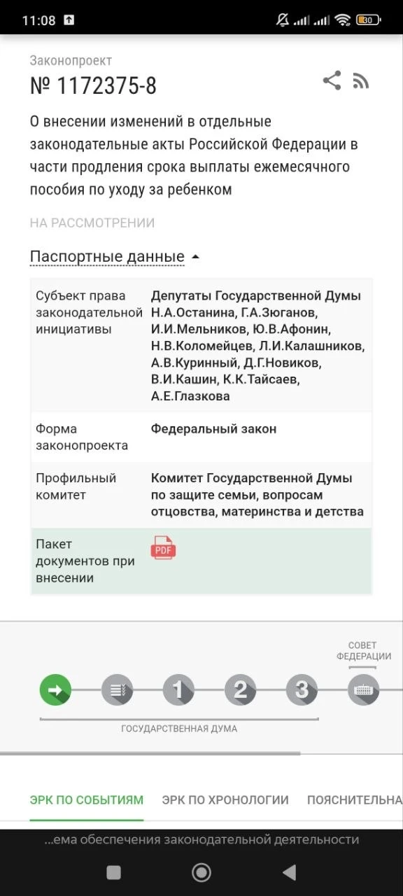 Изображение из сообщения канала