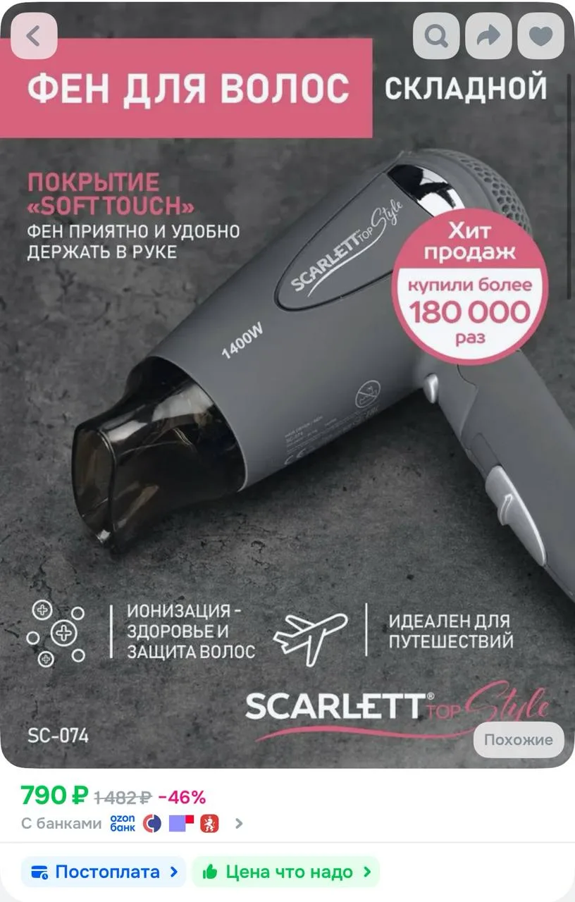 Изображение из сообщения канала