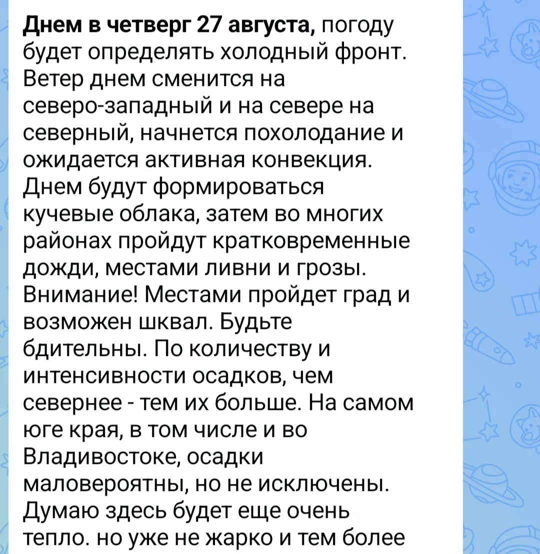 Изображение из сообщения канала