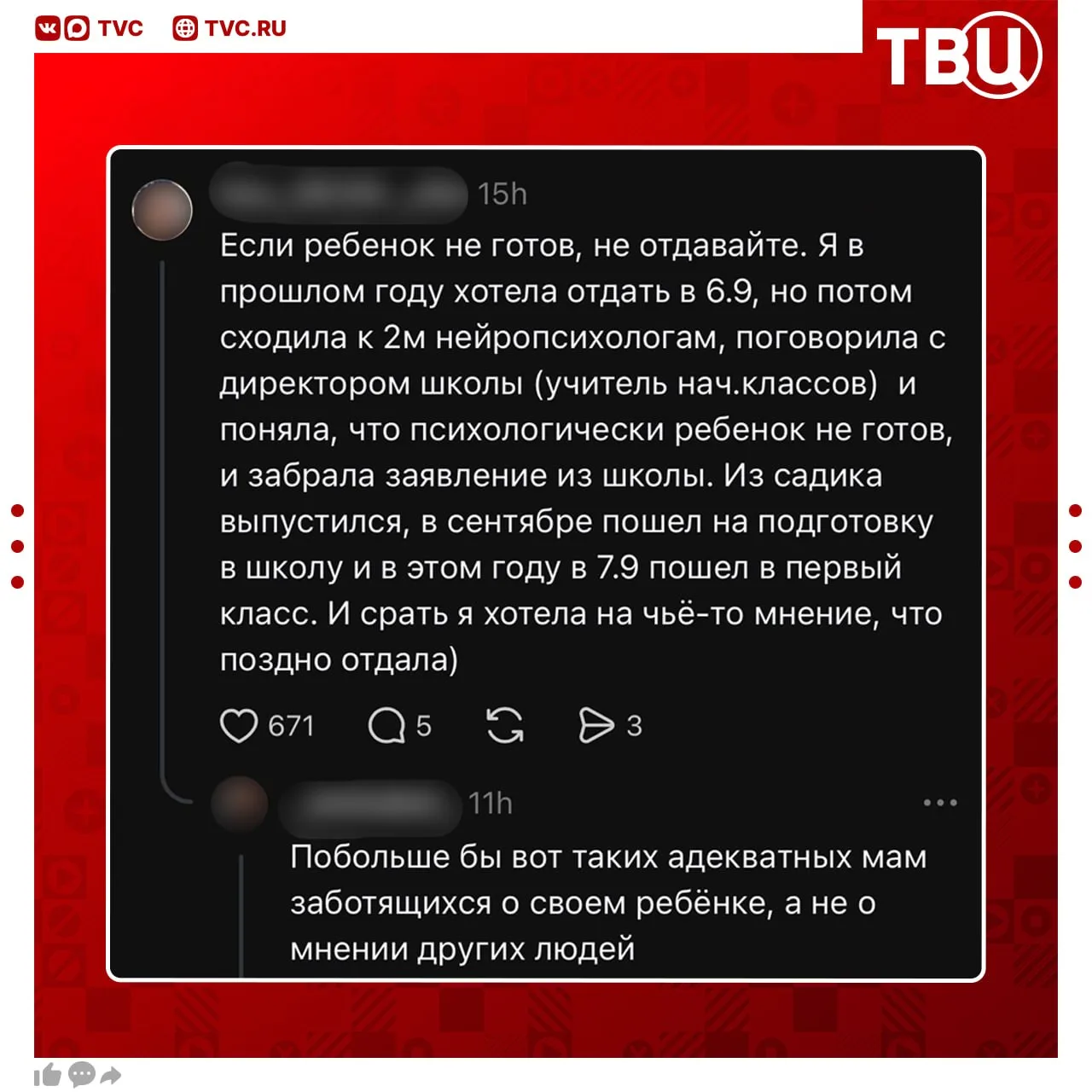 Изображение из сообщения канала