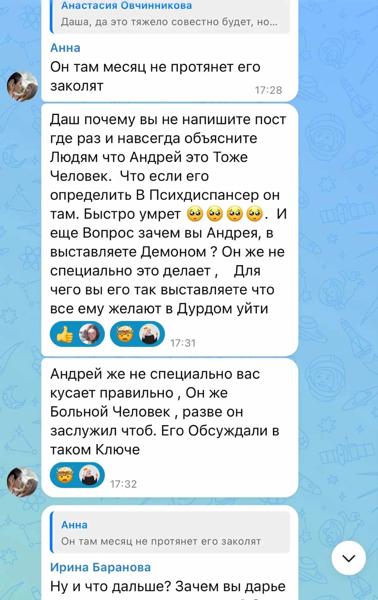 Изображение из сообщения канала