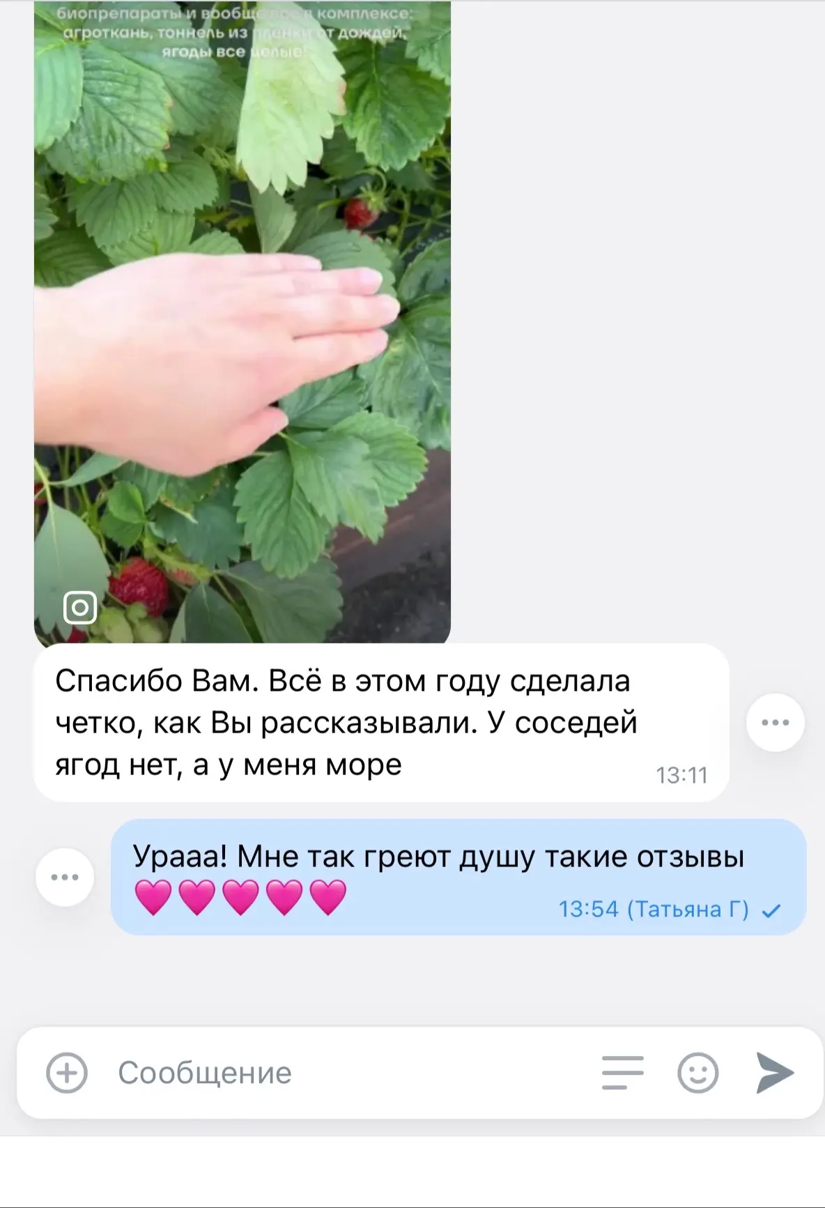 Изображение из сообщения канала