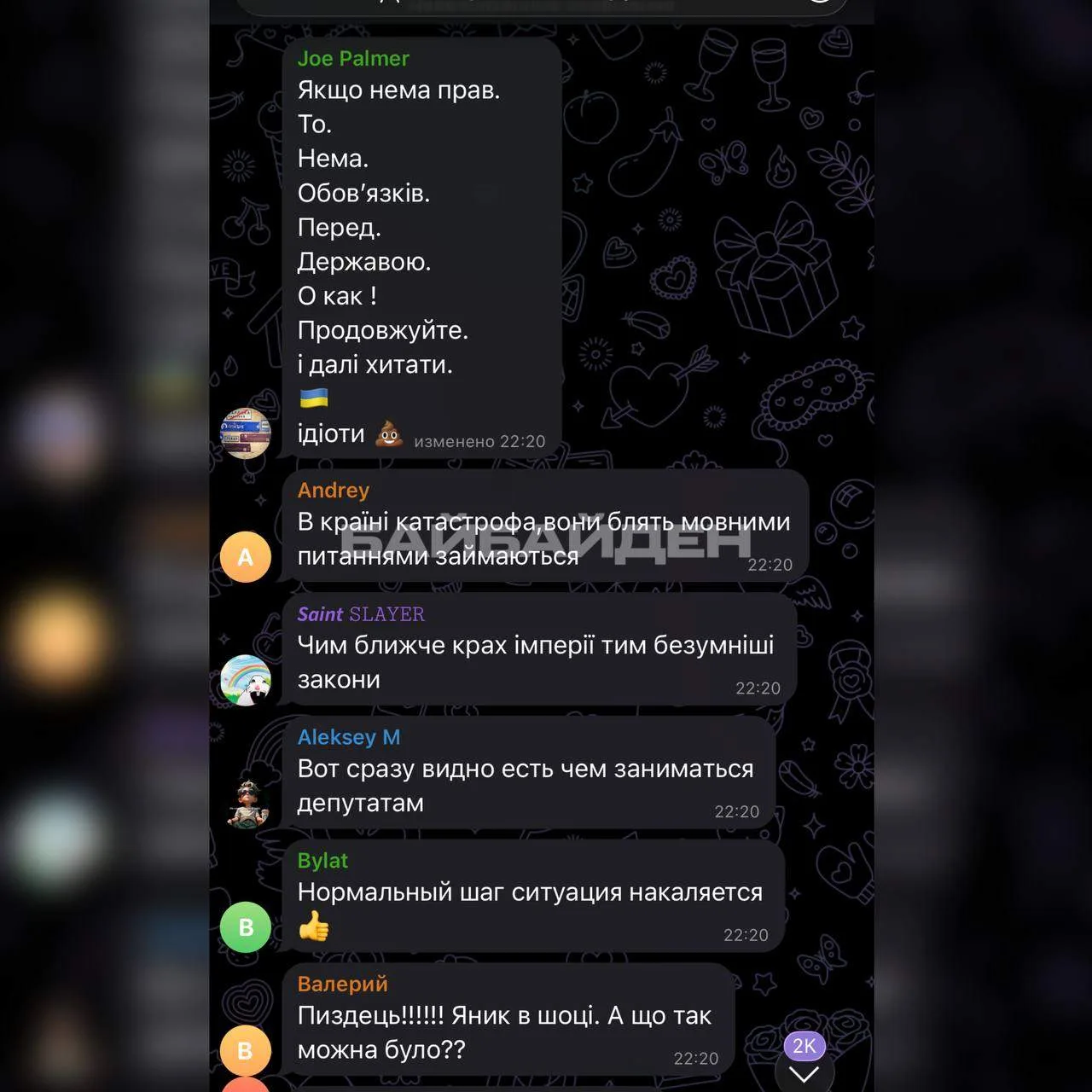Изображение из сообщения канала