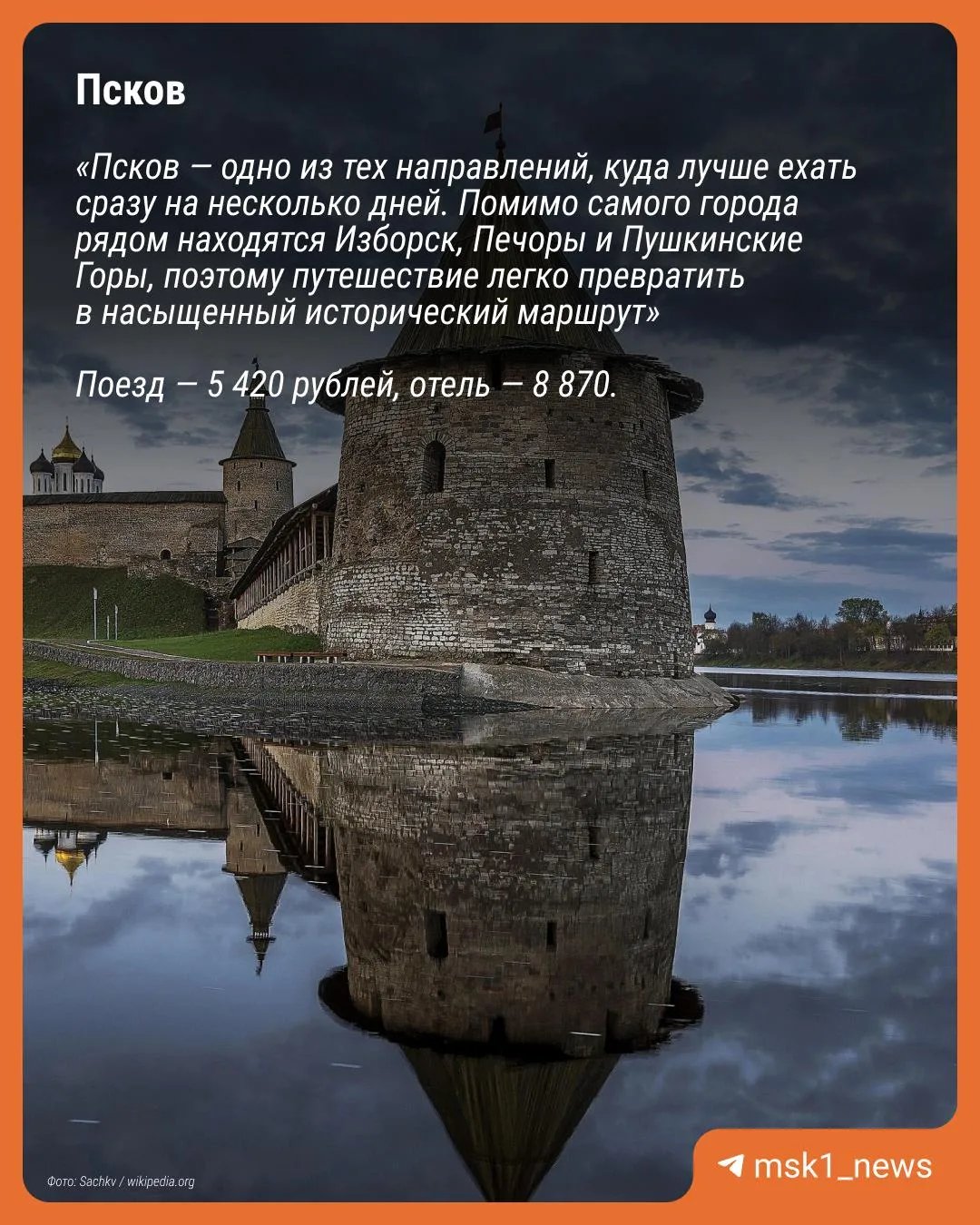 Изображение из сообщения канала