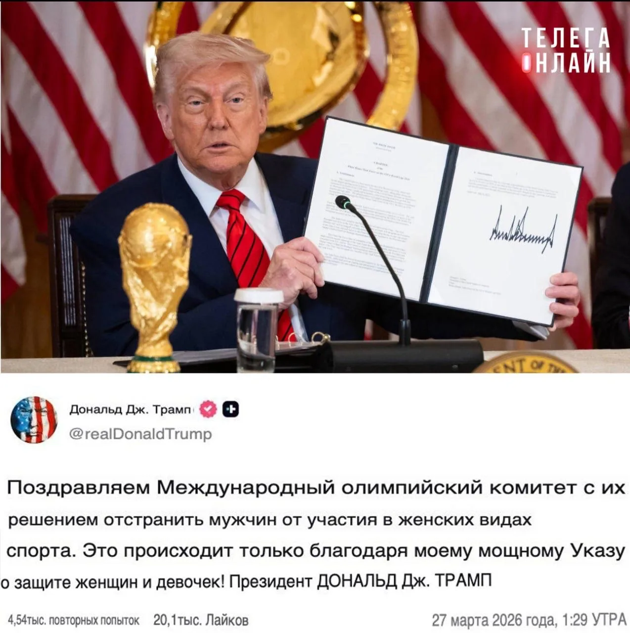 Изображение из сообщения канала