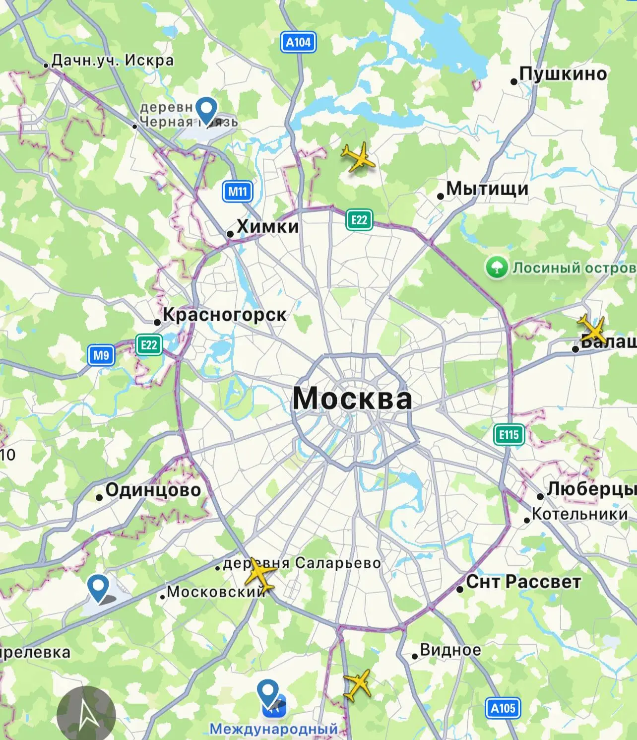 Изображение из сообщения канала